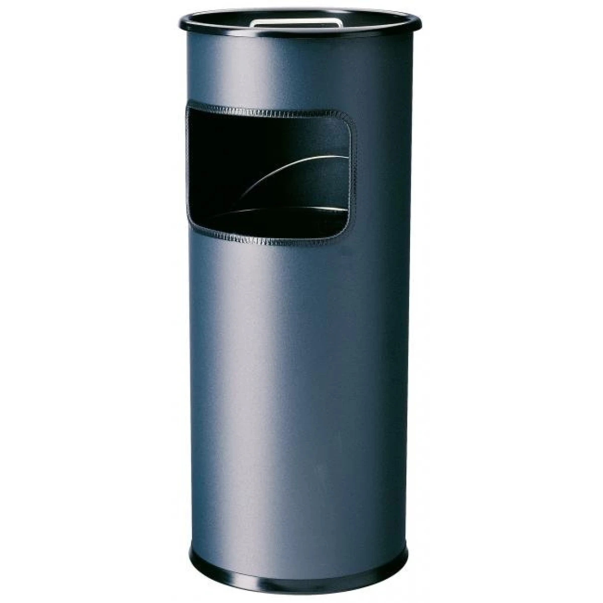 Kôš s vyberateľným zinkovým popolníkom 17 ℓ antracitový 