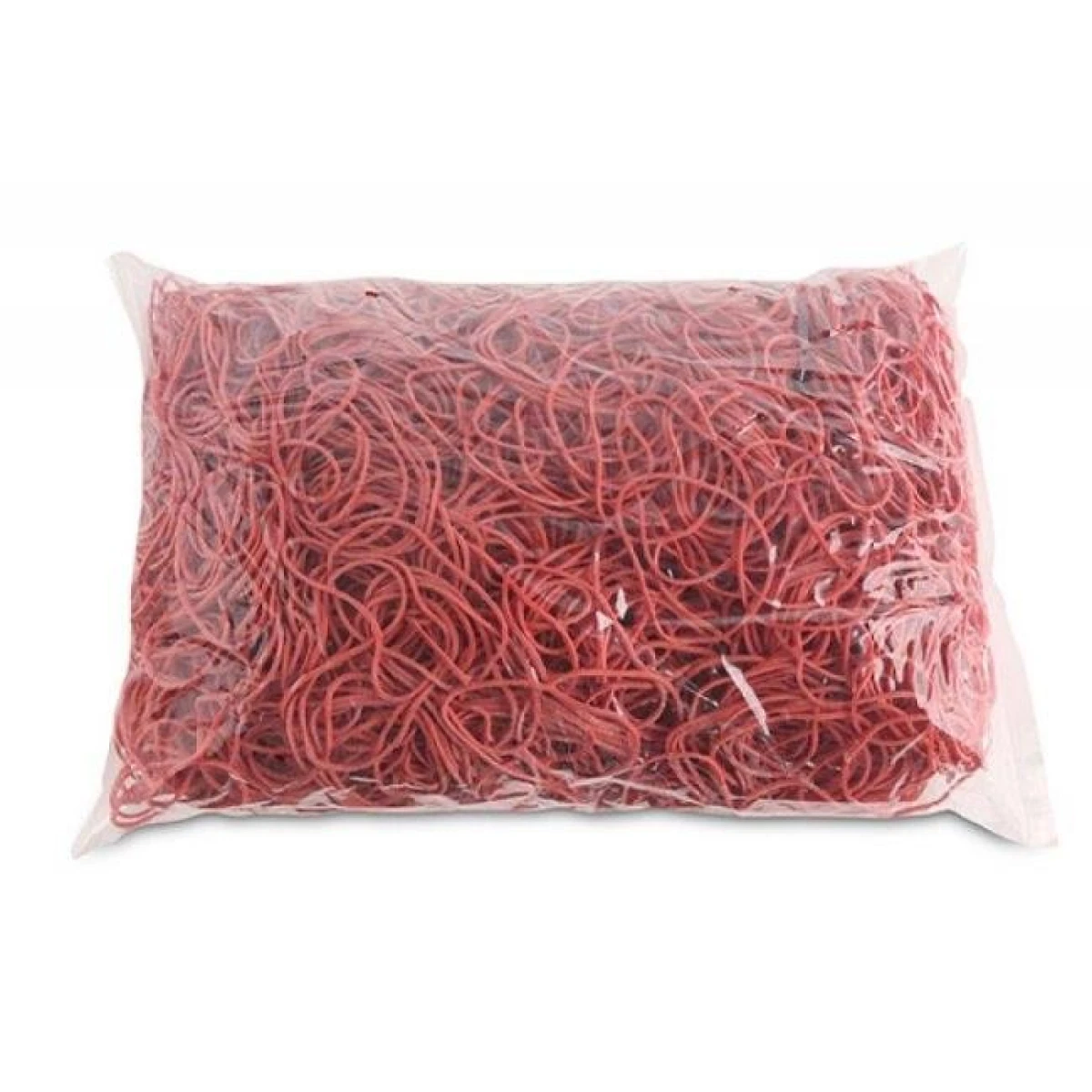 Gumičky Office Products 50mm 1kg červené 