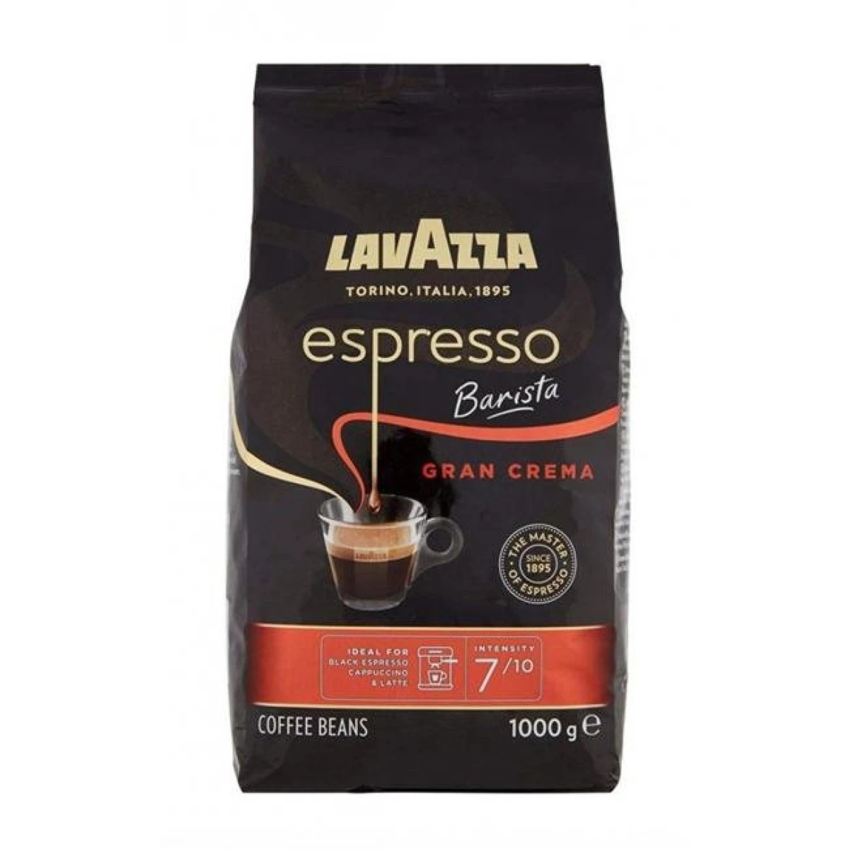 Káva LAVAZZA Gran Crema Espresso Barista zrnková 1 kg 