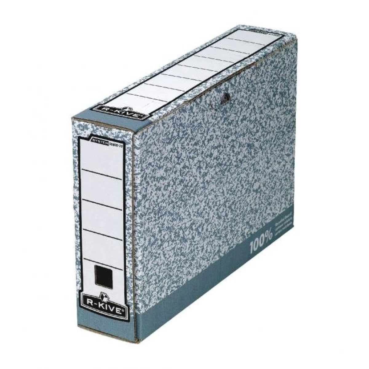 Archívny box Fellowes BANKERS BOX 80mm sivý/biely 