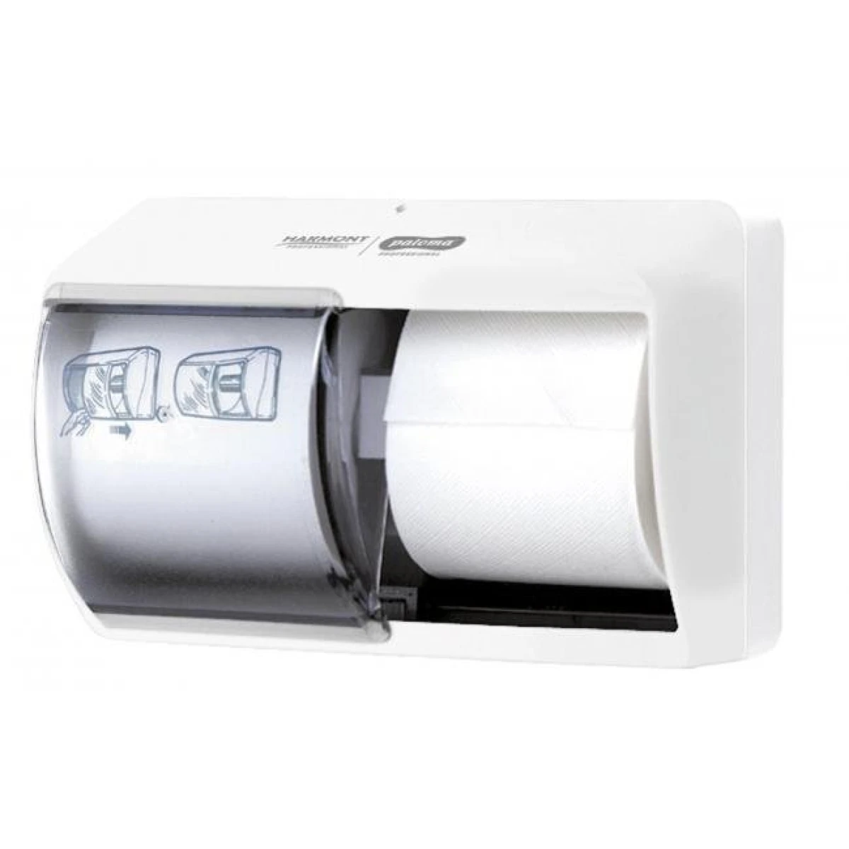 Zásobník na toaletný papier Harmony Twin horizontálny 