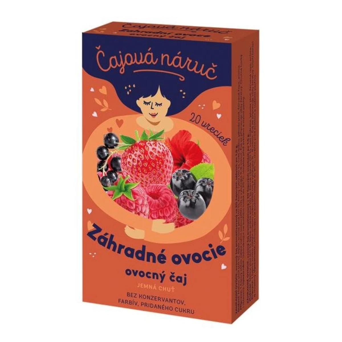 Čaj LEROS ovocný Čajová náruč záhradné ovocie 20 x 1 g 