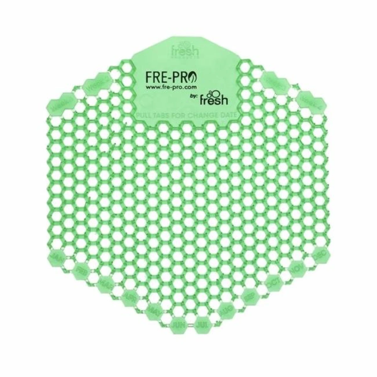 Pisoárové sitko Fre-Pro WAVE 3D - Uhorka Melón (zelené) 1 ks 