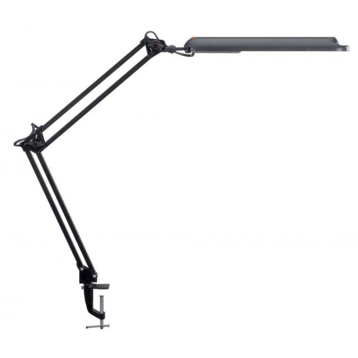 Lampa stolná LED MAUL Atlantic so svorkou čierna 