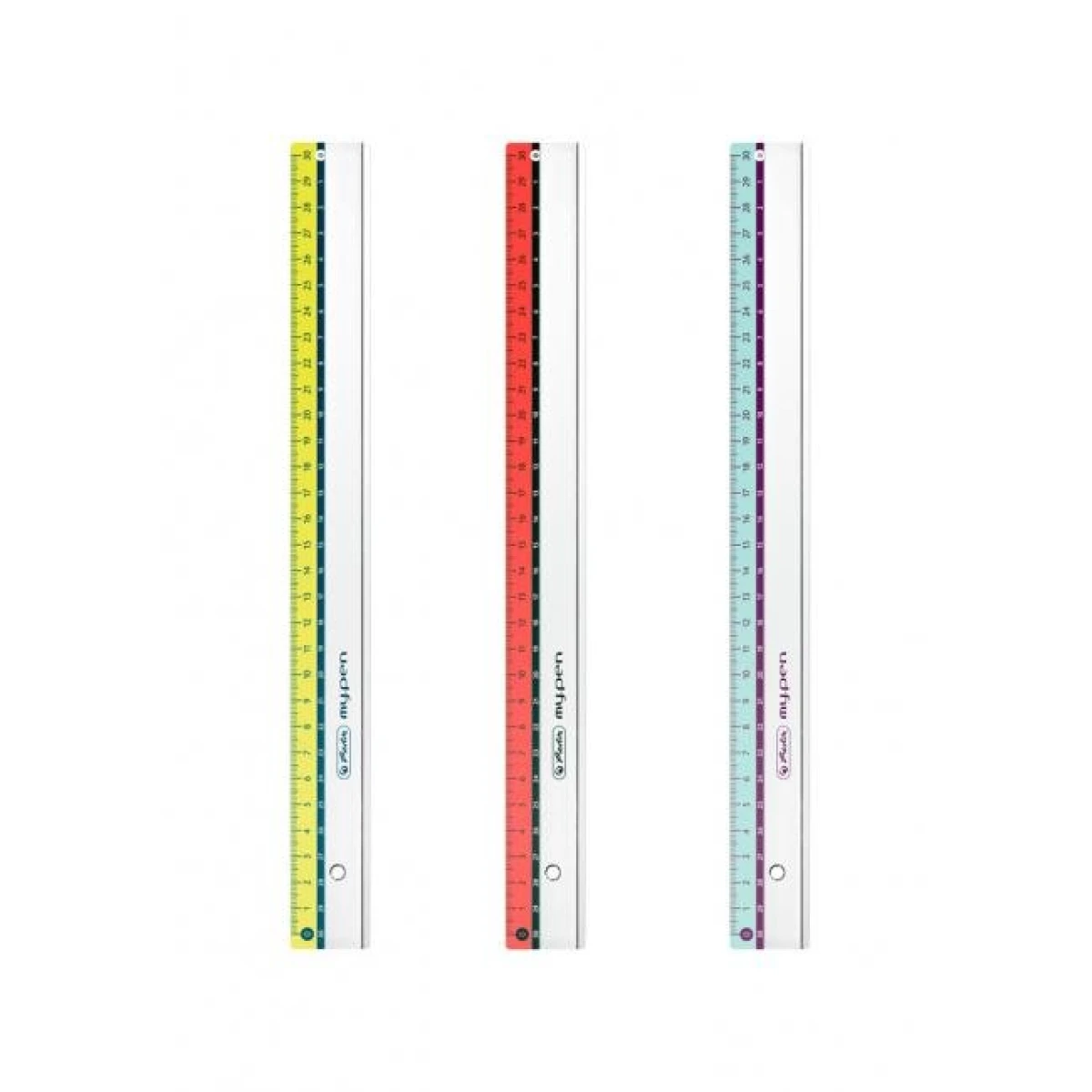 Pravítko Herlitz my.pen 30 cm plastové mix farieb 