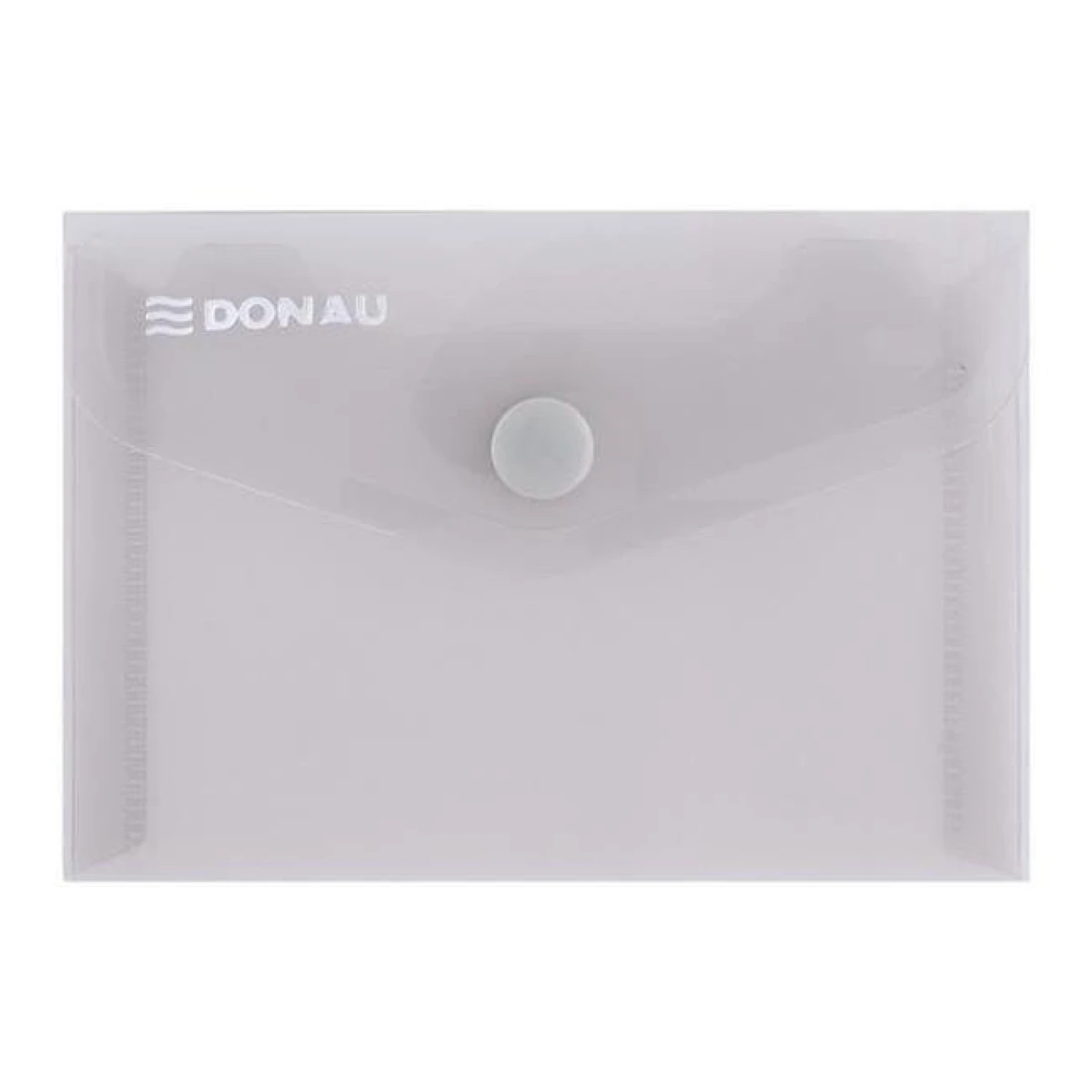 Plastový obal A7 s cvočkom DONAU dymový 