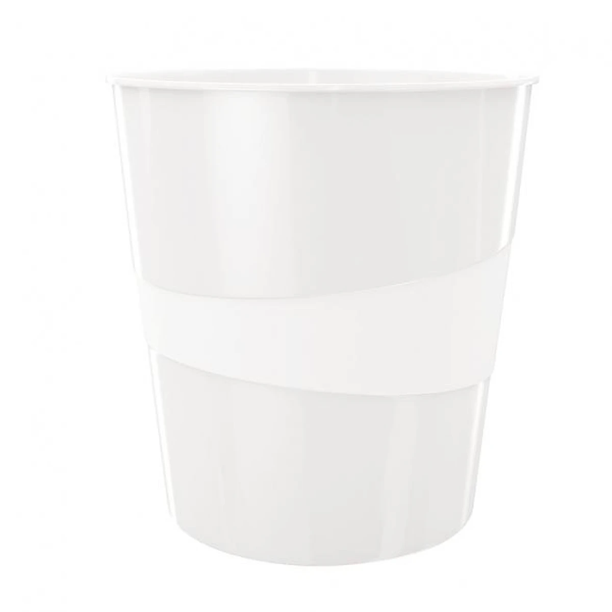 Kôš plastový Leitz WOW 15 ℓ biely 