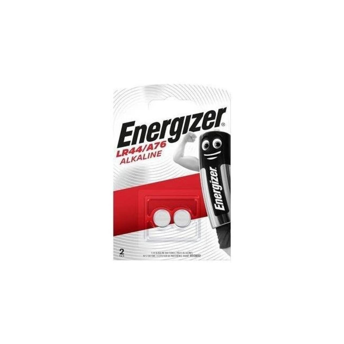 Batéria Energizer gombíková LR44/A76 2 ks 