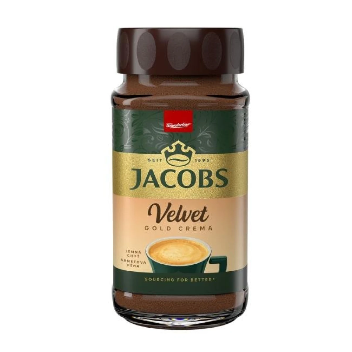 Káva Jacobs Velvet Gold Crema instantná 180g 