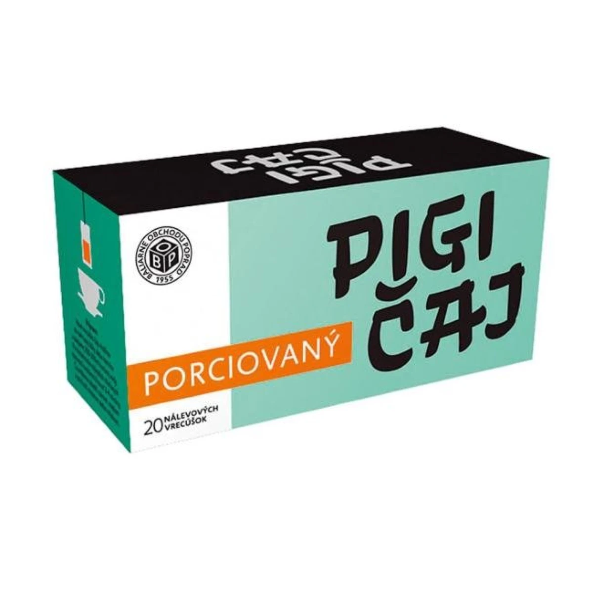 Čaj BOP čierny Pigi 20 × 1,5 g 