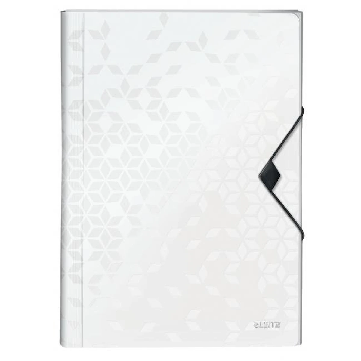 Aktovka plastová s priehradkami Leitz WOW biela 