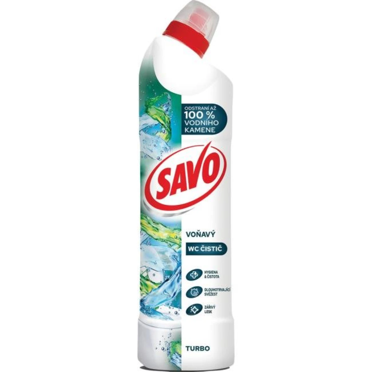 Savo WC tekutý čistič 700ml - TURBO 