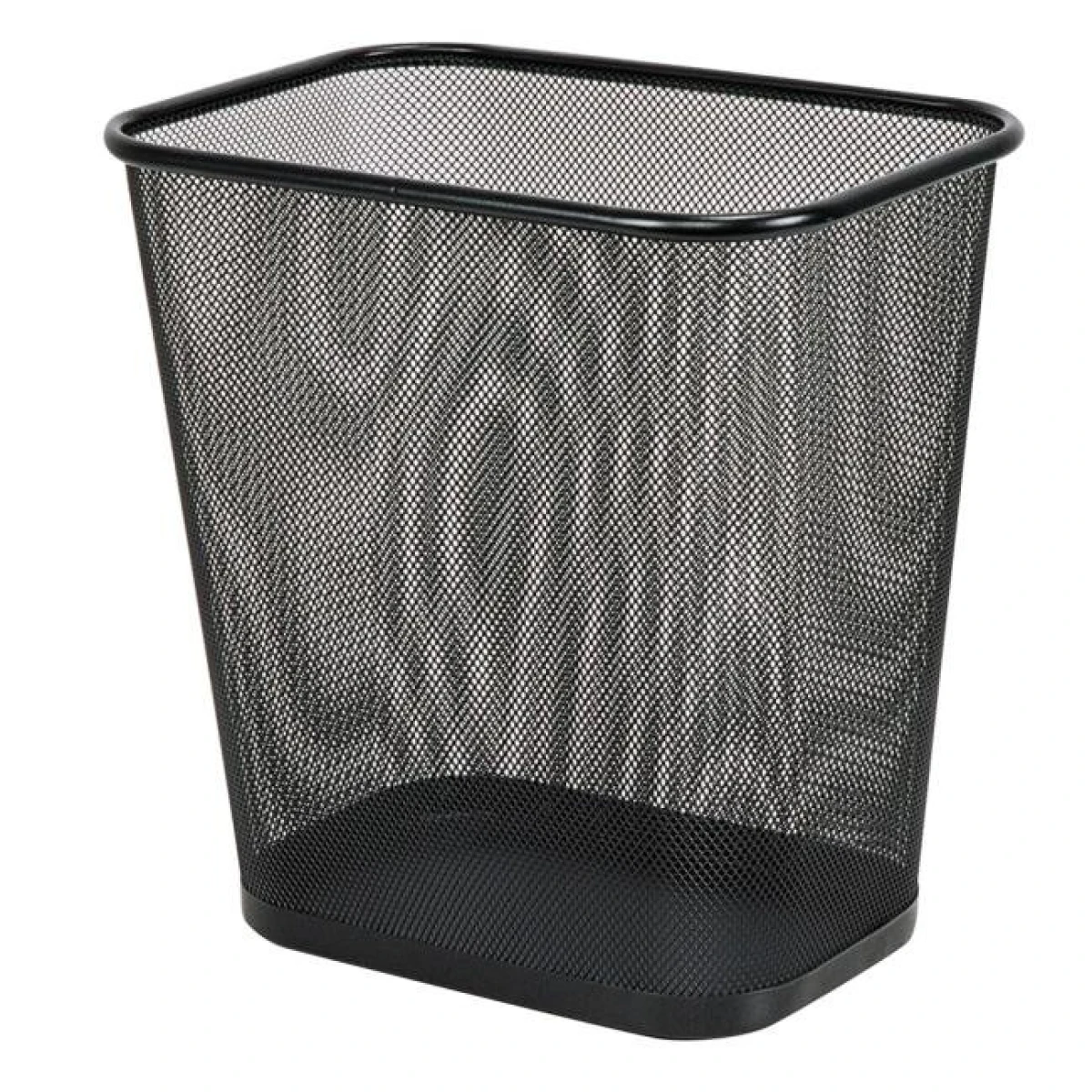 Drôtený kôš 13 ℓ hranatý čierny 