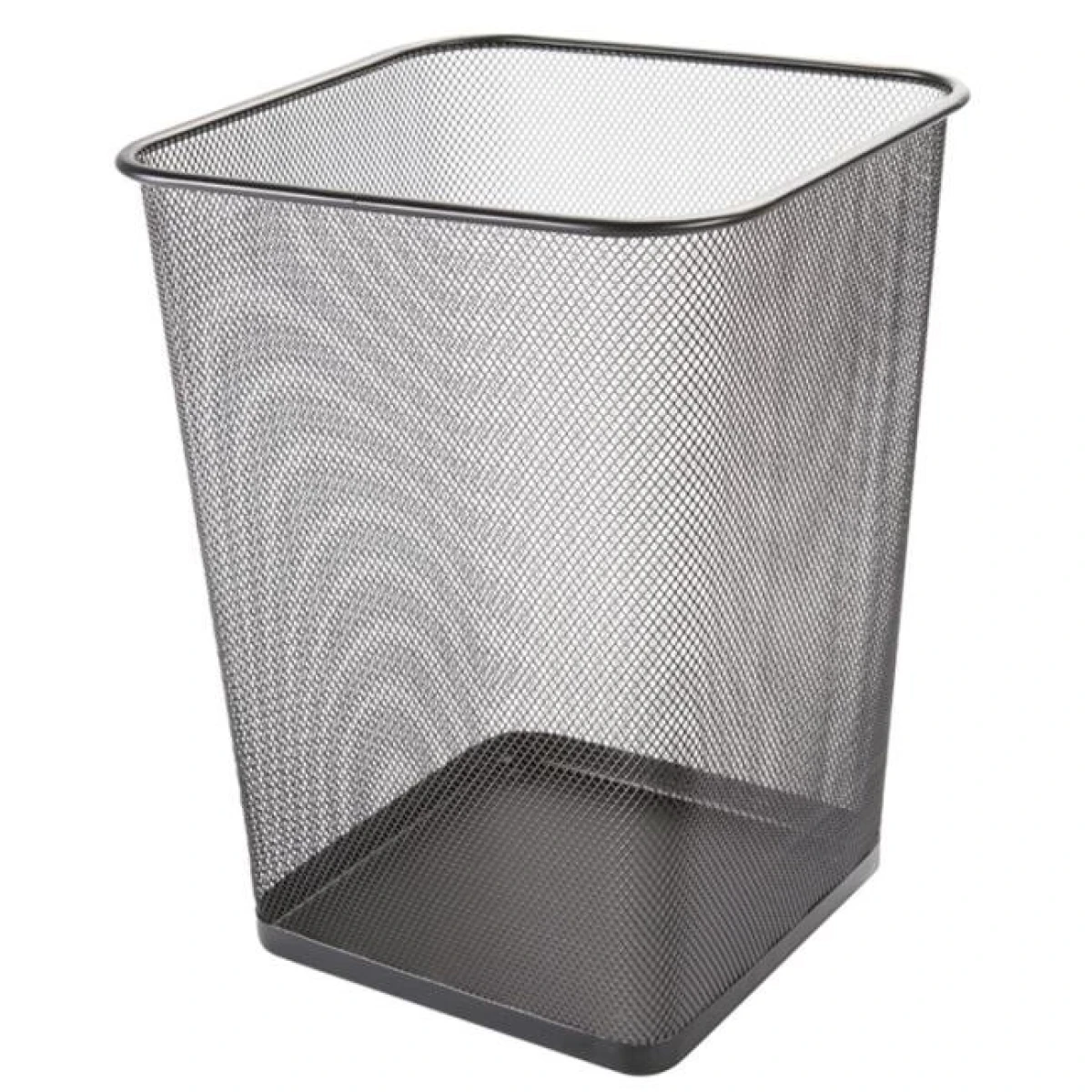 Drôtený kôš 18 ℓ hranatý čierny 