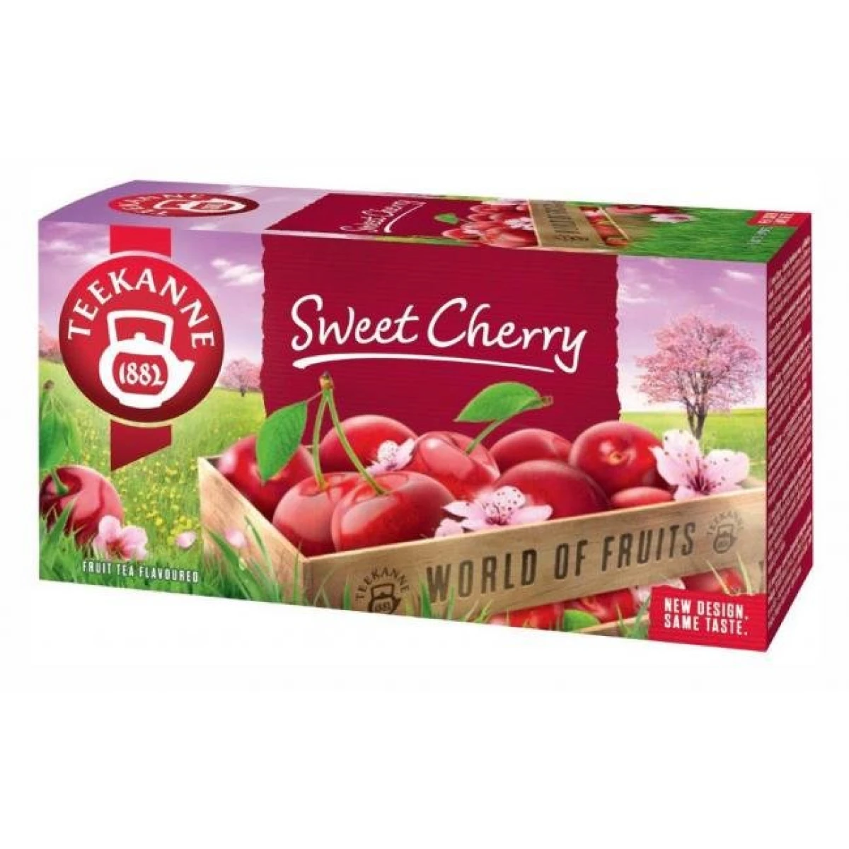 Čaj TEEKANNE ovocný Sweet Cherry HB 20 x 2,5g 
