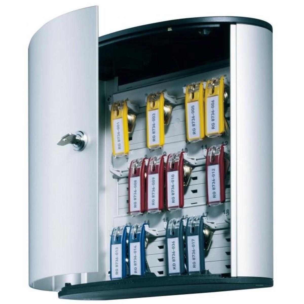 Skrinka na 18 kľúčov DURABLE KEY BOX 18 strieborná 