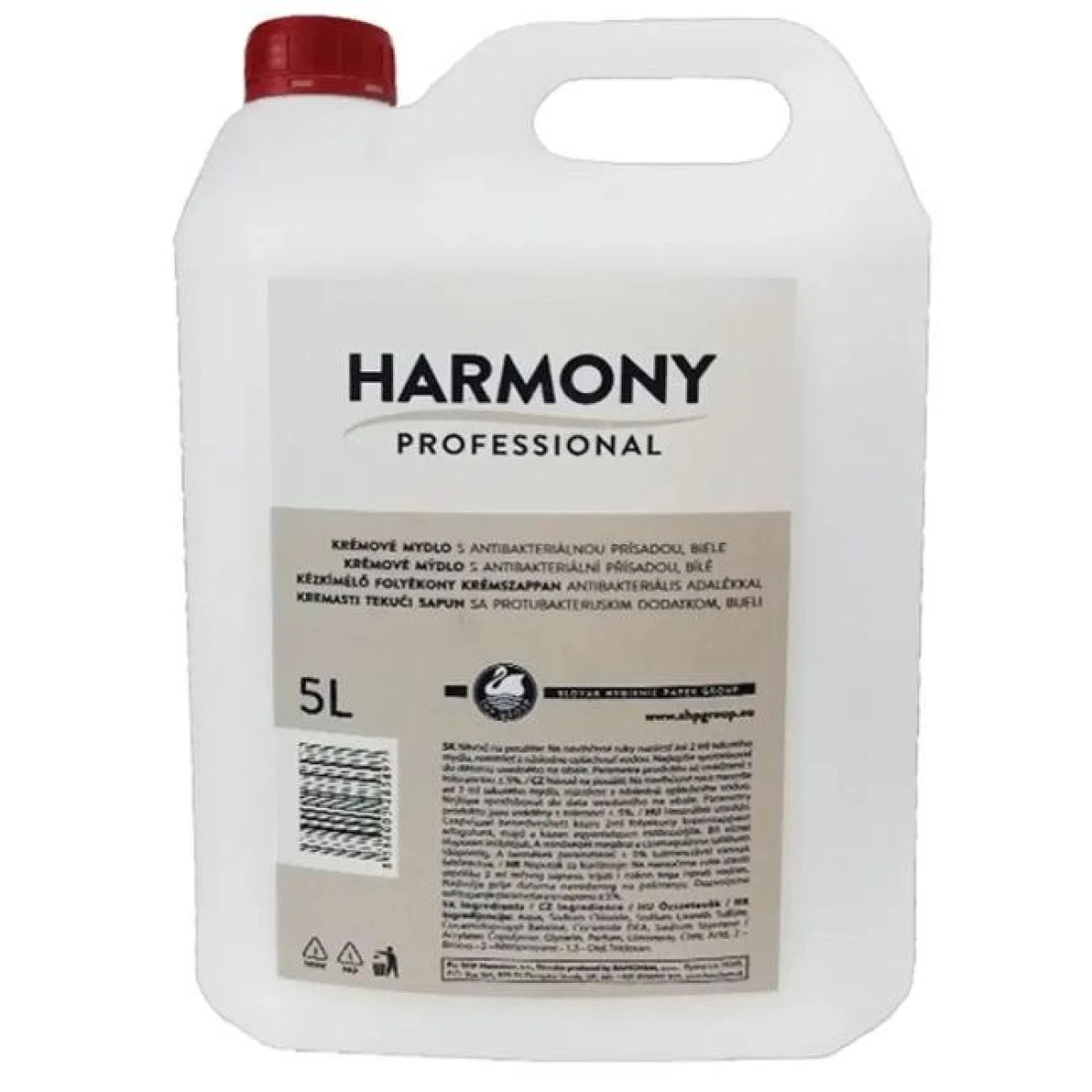 Tekuté mydlo antibakteriál. Harmony Professional 5l 
