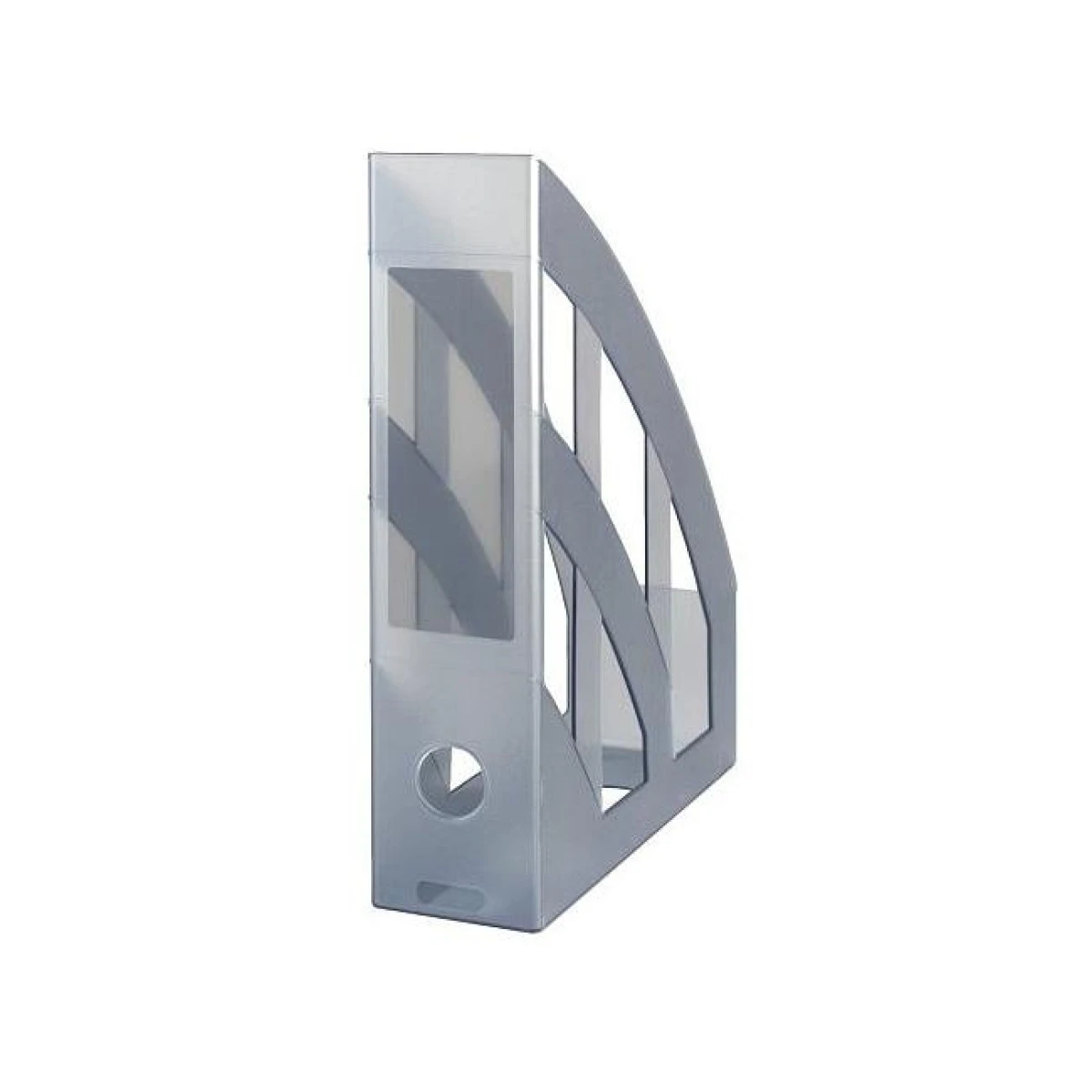 Stojan na časopisy Herlitz sivý 