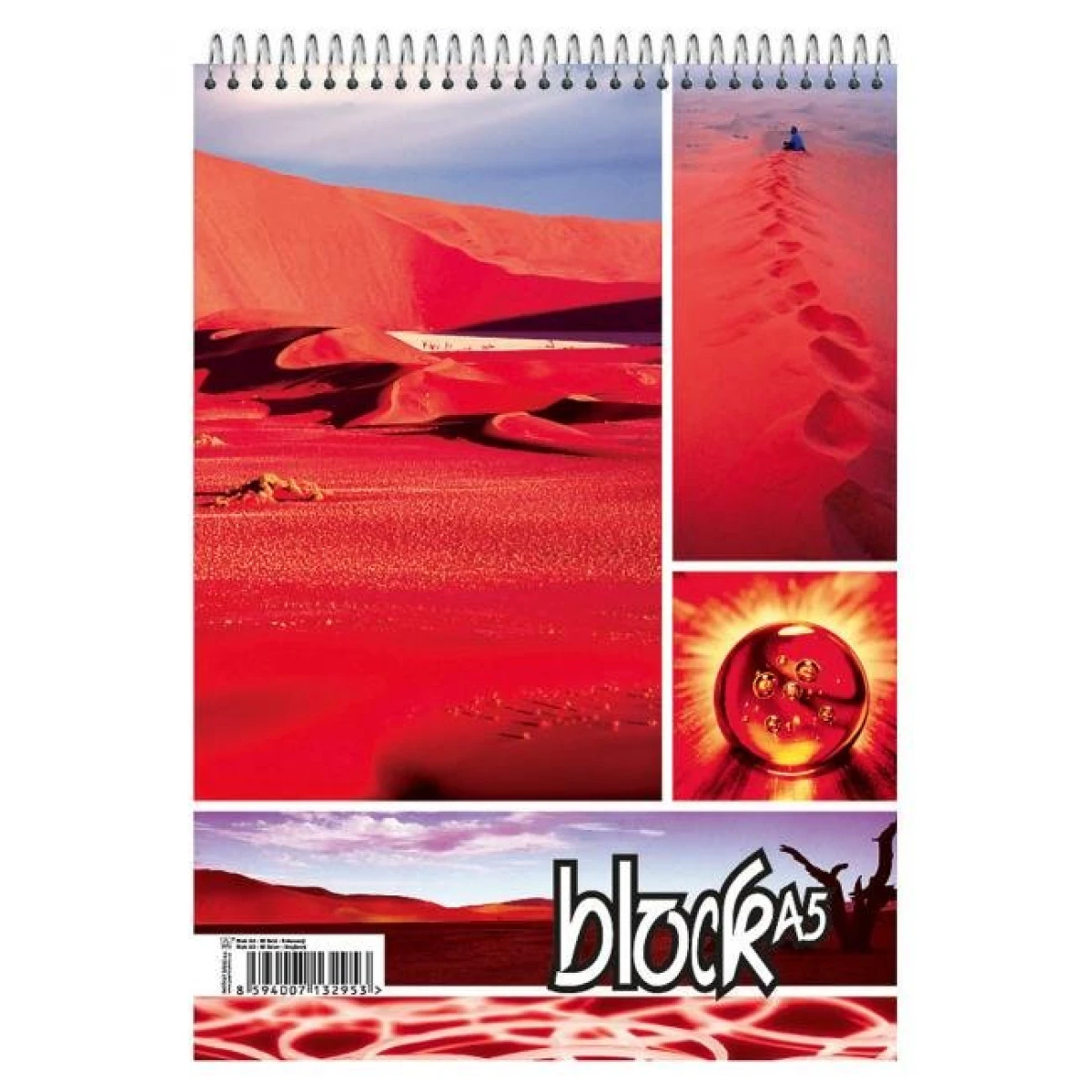 Blok poznámkový Krpa A5 50 listov linajkový horná špirála 