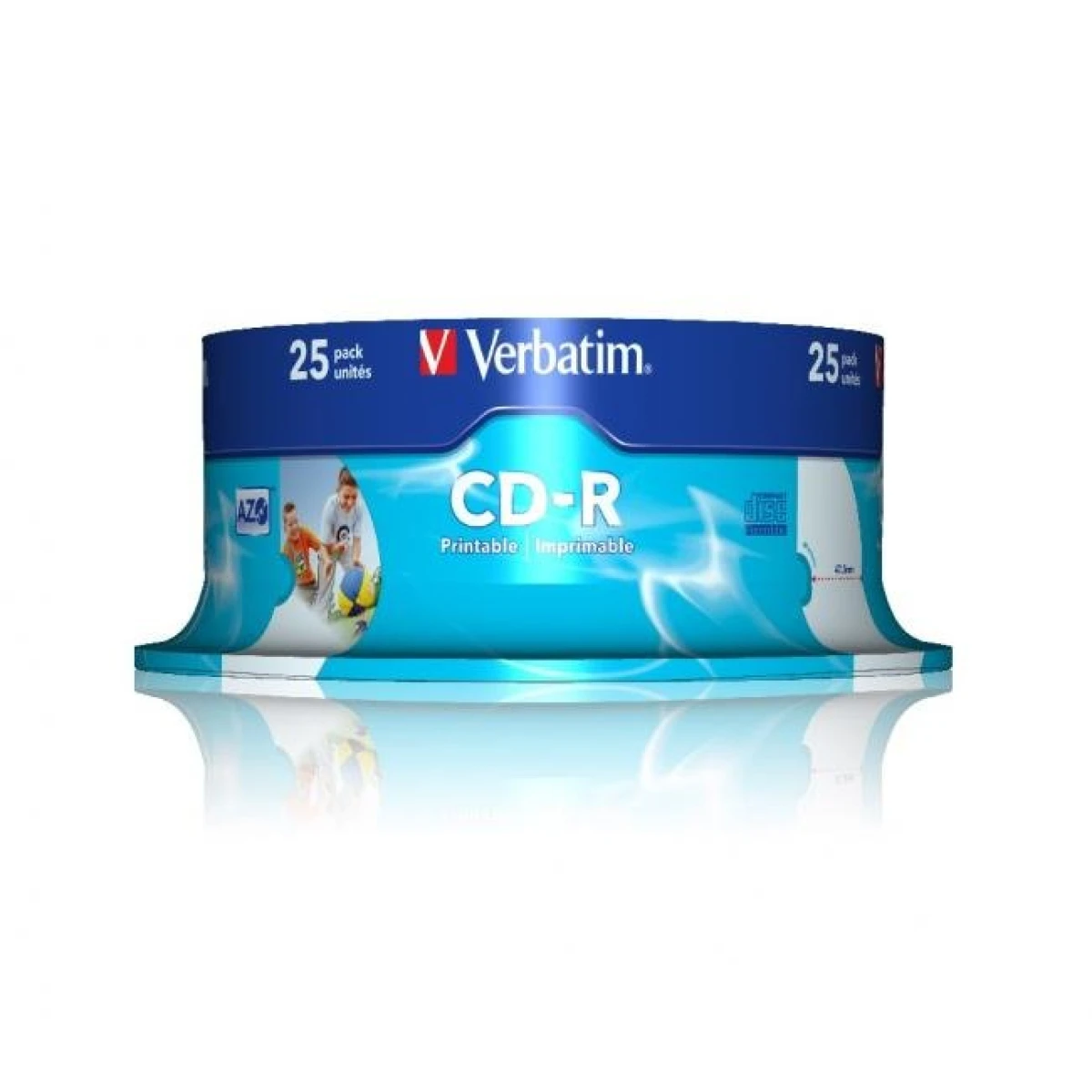 Verbatim CD-R 25 ks printable cake 