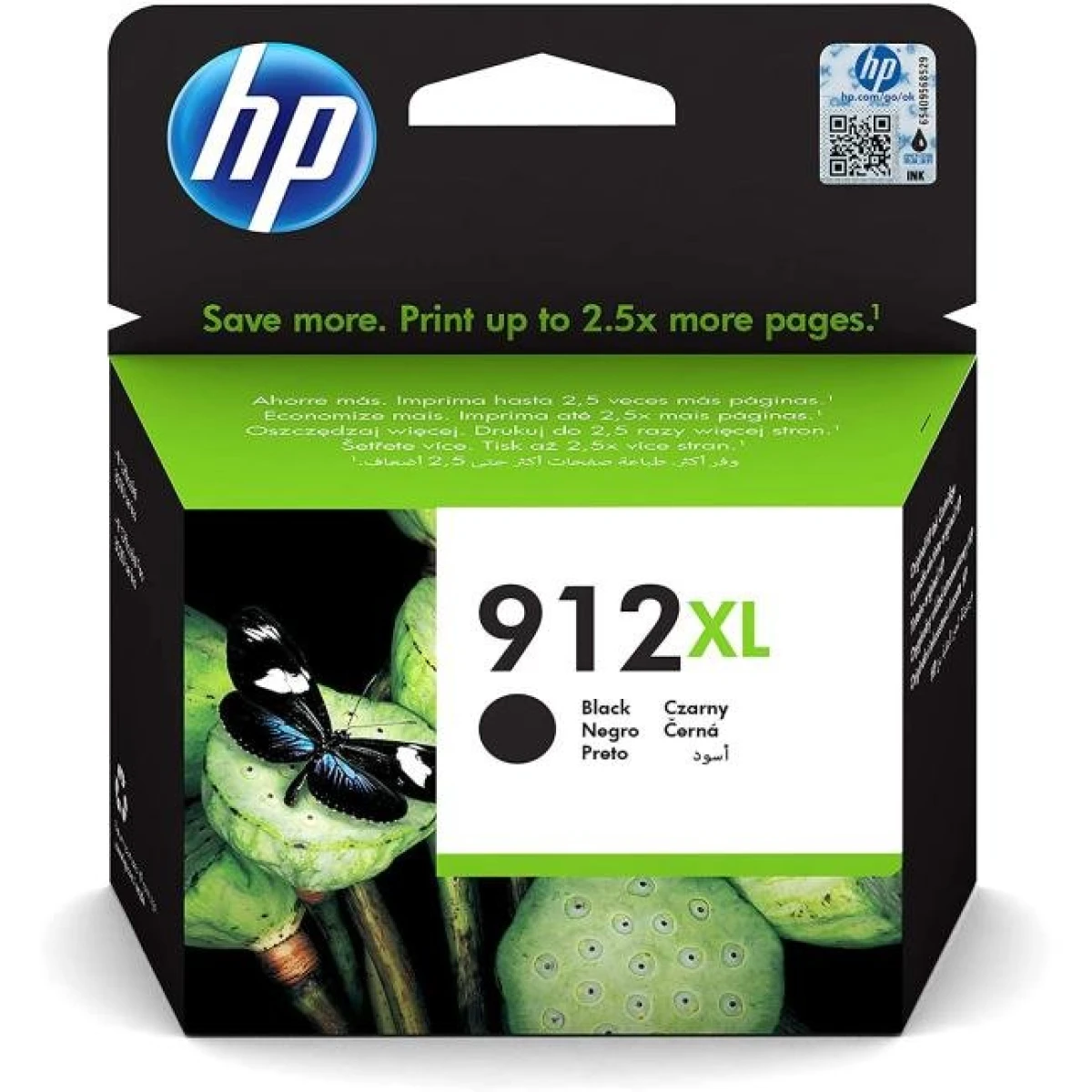 Atramentová náplň HP 3YL84AE HP 912XL black XL (825 str.) pre Officejet 8012e/8013/Pro 8022e/8023