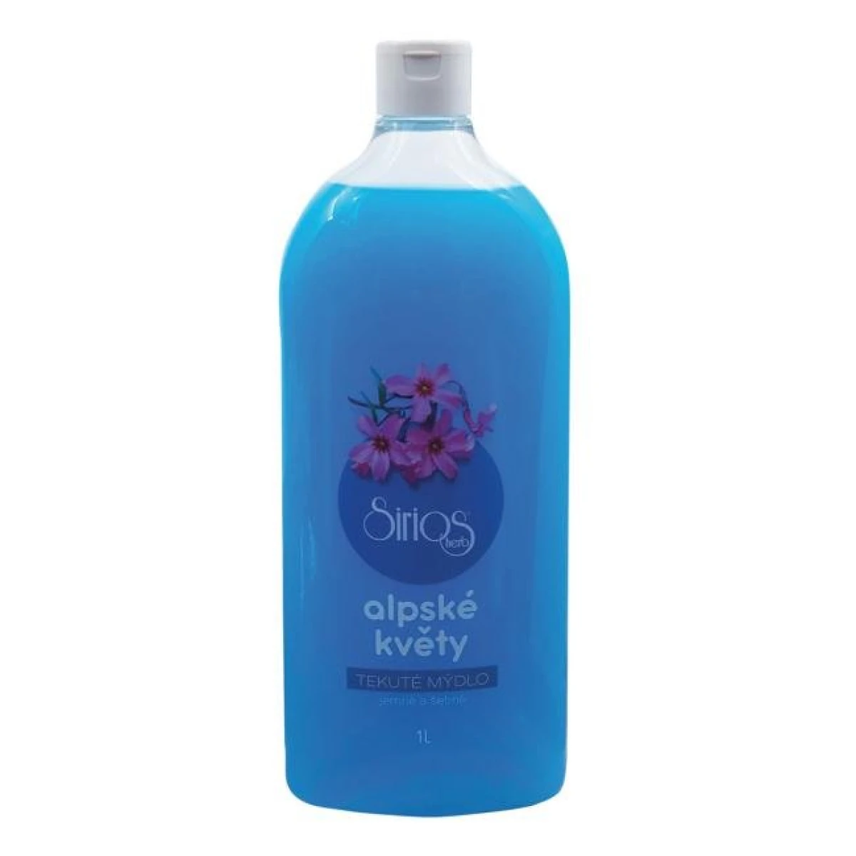 Sirios Herb tekuté mydlo 1 l - Alpské kvety 