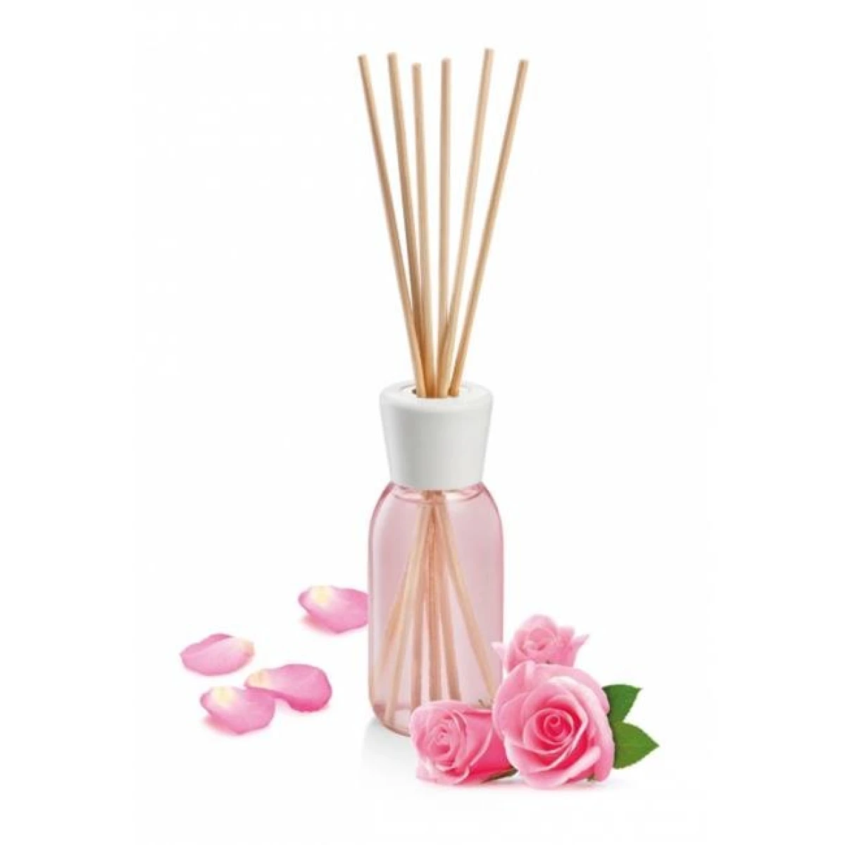 Vonný difuzér FANCY HOME 120 ml, Ružové kvety 