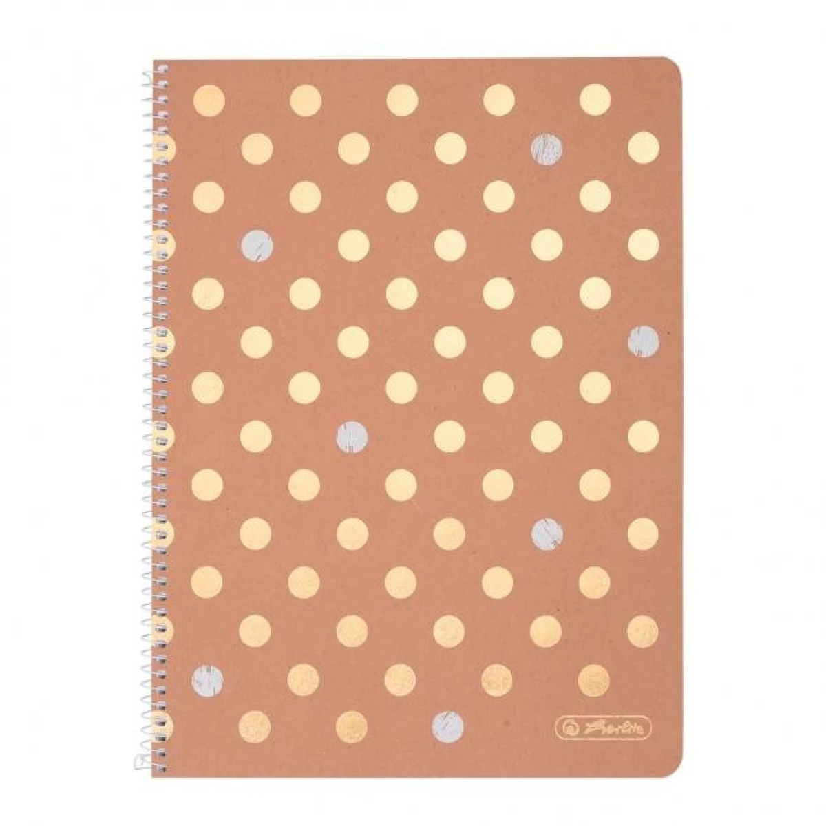 Blok poznámkový štvorčekový Herlitz Pure Glam A4 80 listov 