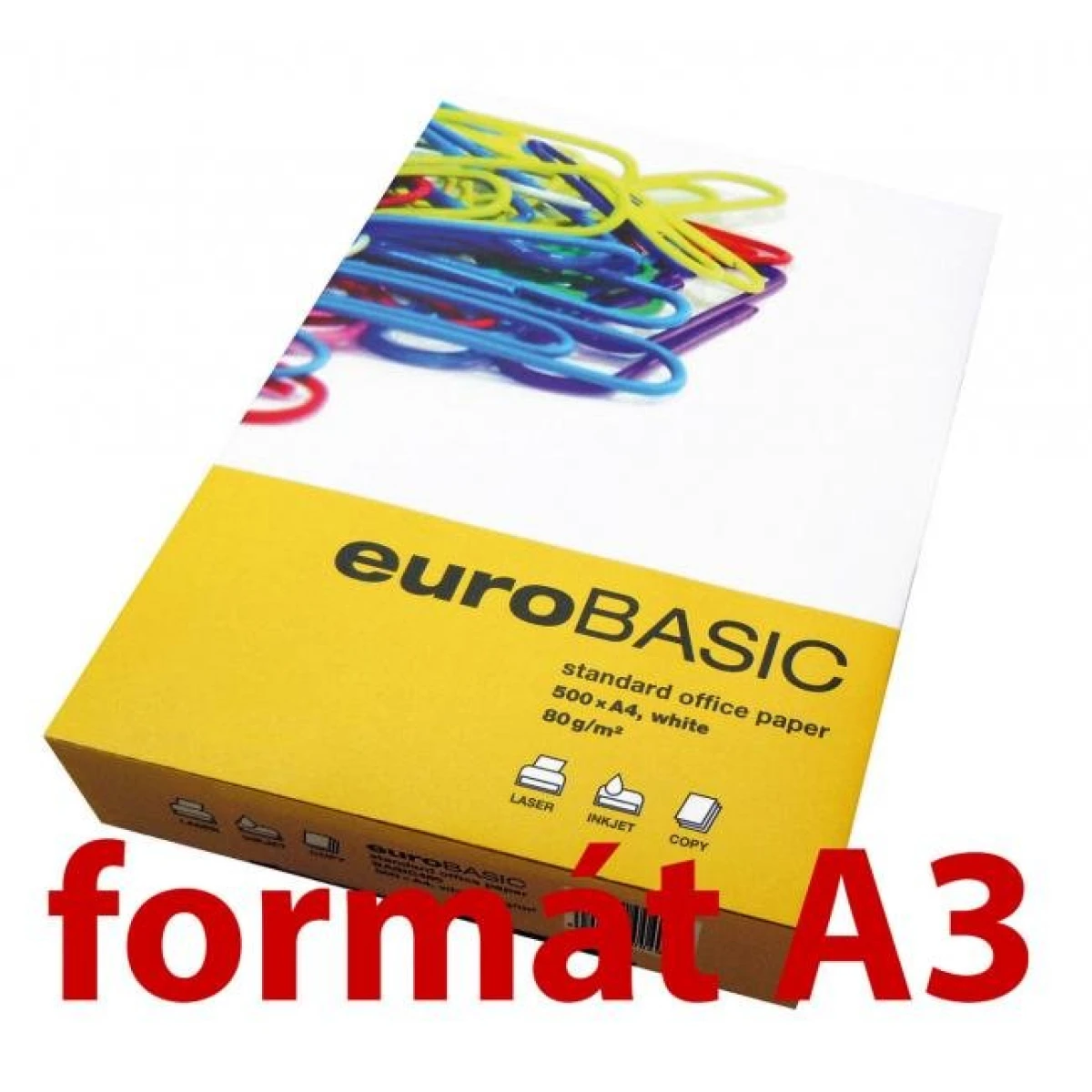 Kopírovací papier euroBASIC A3, 80g 