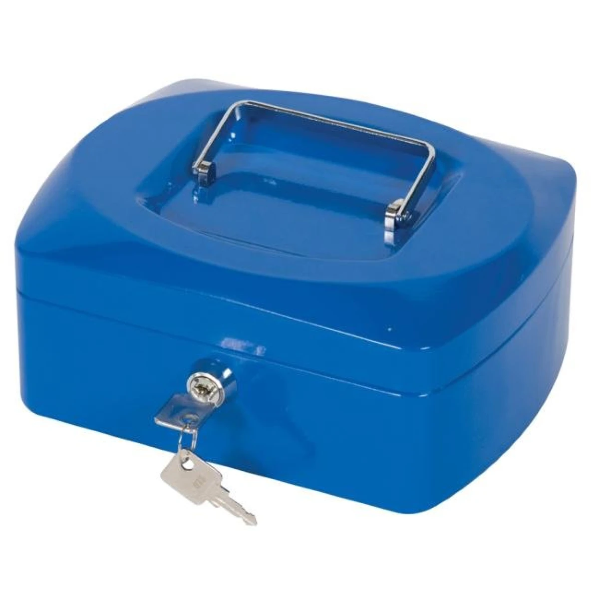 Pokladnička Q-CONNECT 205x85x160mm modrá 