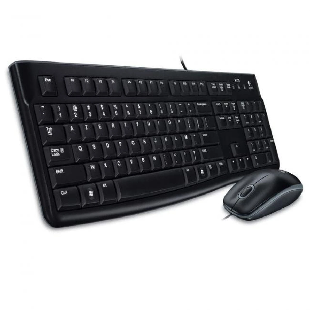Klávesnica Logitech MK 120, USB, SK/CZ + optická myš 