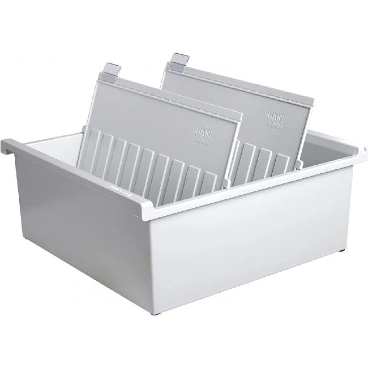 Stolová kartotéka A4 HAN otvorená 954/0 sivá 