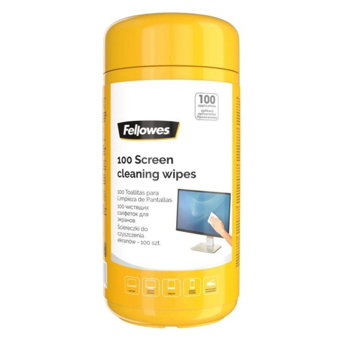 Dóza s trhacími utierkami na obrazovky 