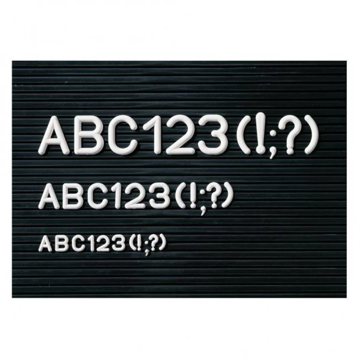 Dodatková sada písmen 20 mm 