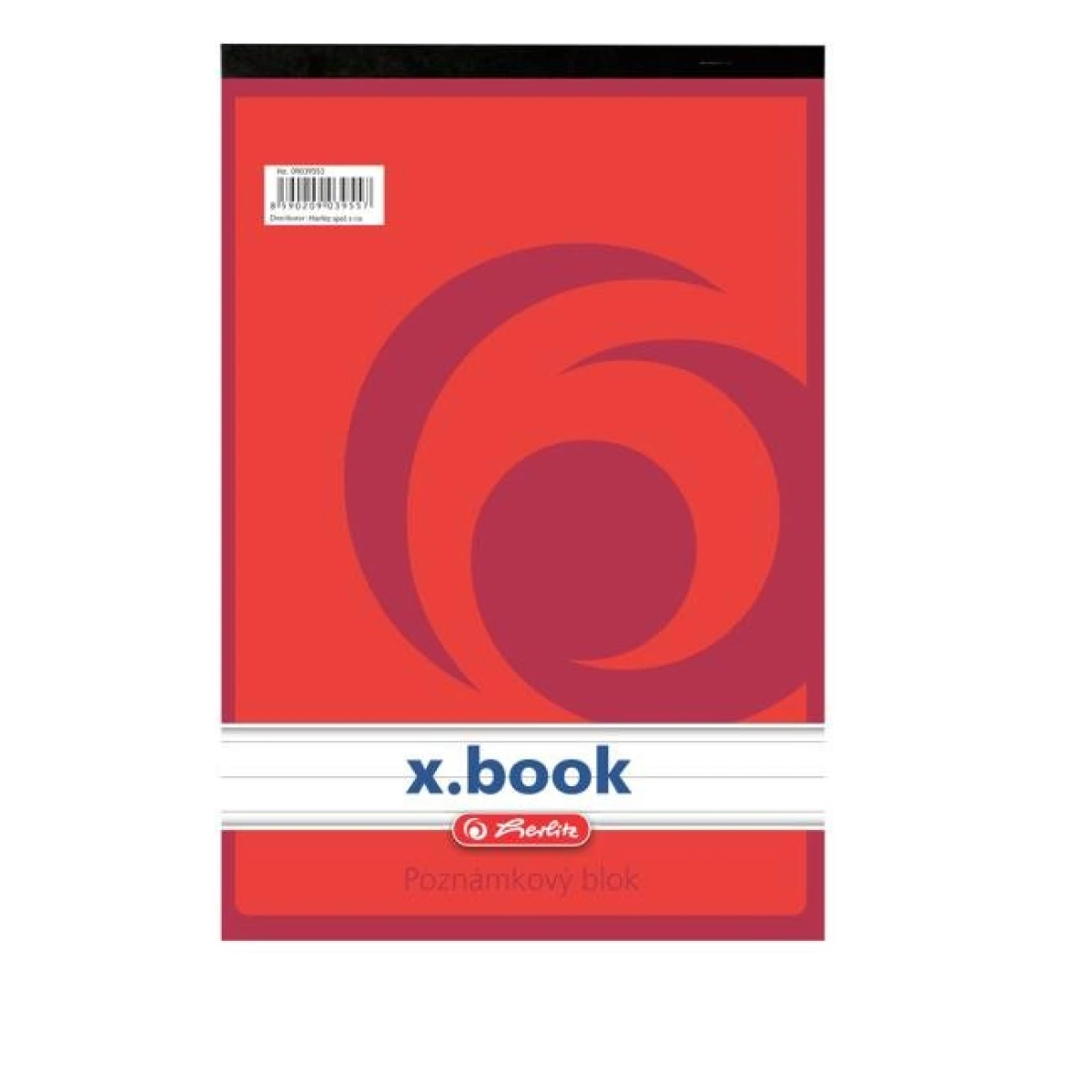 Blok poznámkový linajkový Herlitz A6 50 listov 