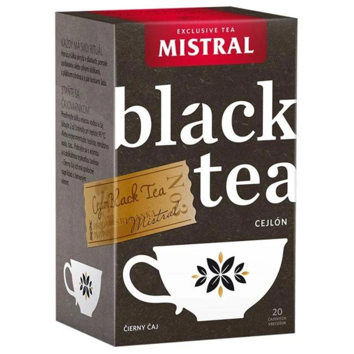 Čaj MISTRAL čierny Ceylon HB 30g 