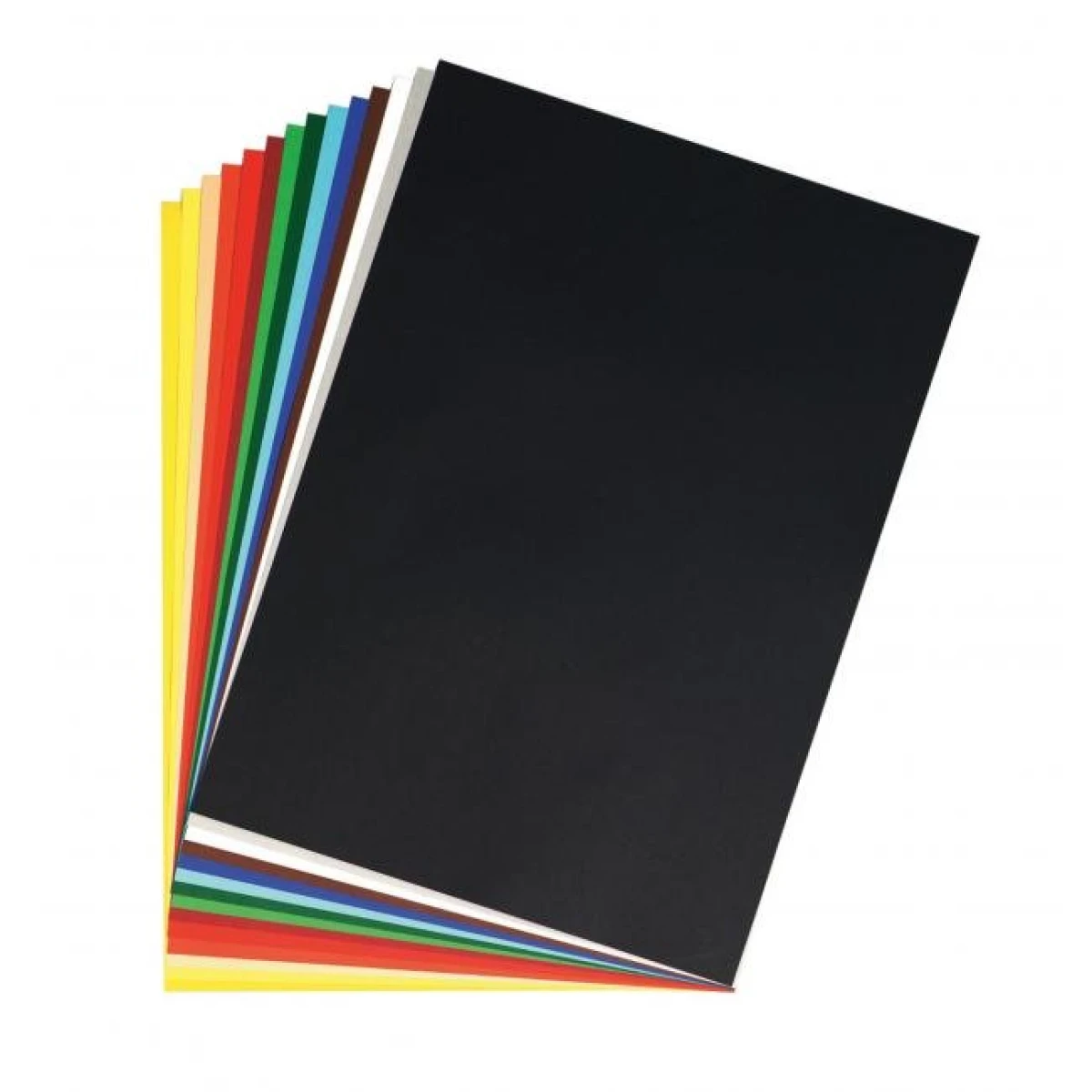 Farebný výkres Herlitz 50 x 70 cm, 10 hárkov, 300 g, bordový 