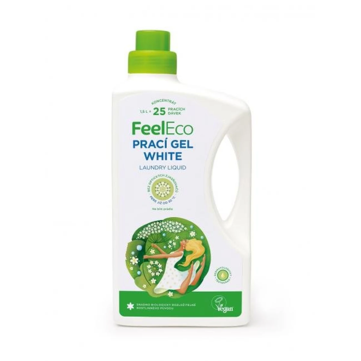 Feel Eco prací gel 1,5 l white 