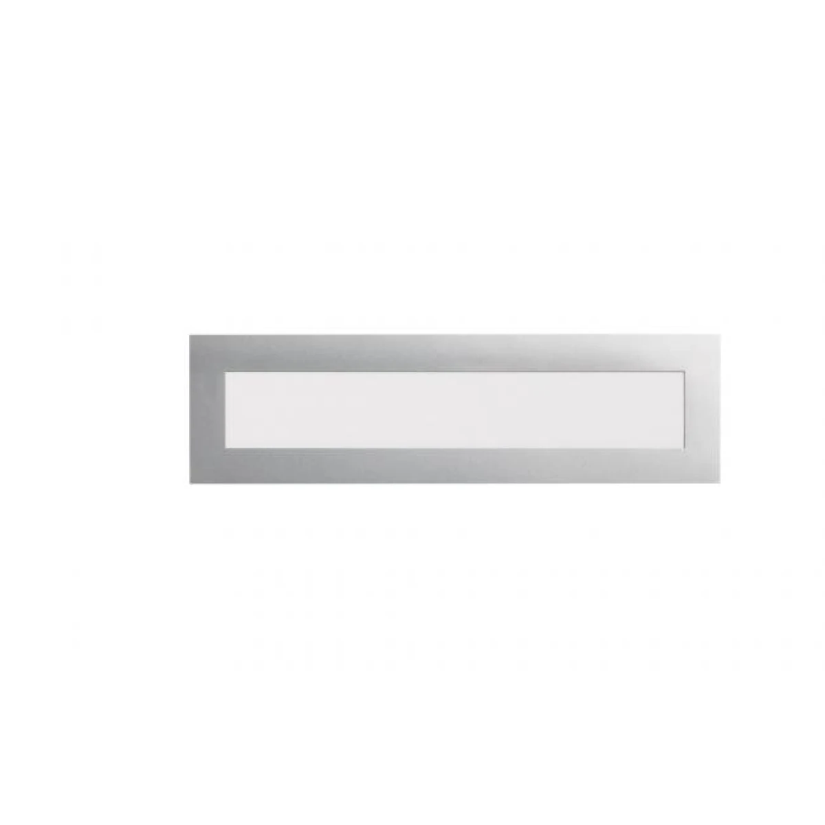 Magnetický DURAFRAME MAGNETIC Top pre A4, 210x40 mm, strieborný 