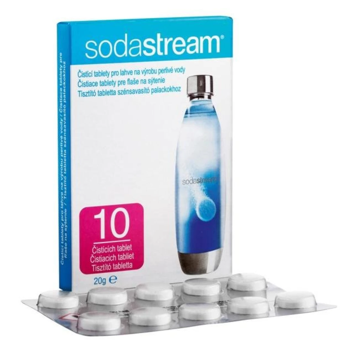 Čistiace tablety na fľaše SodaStream 