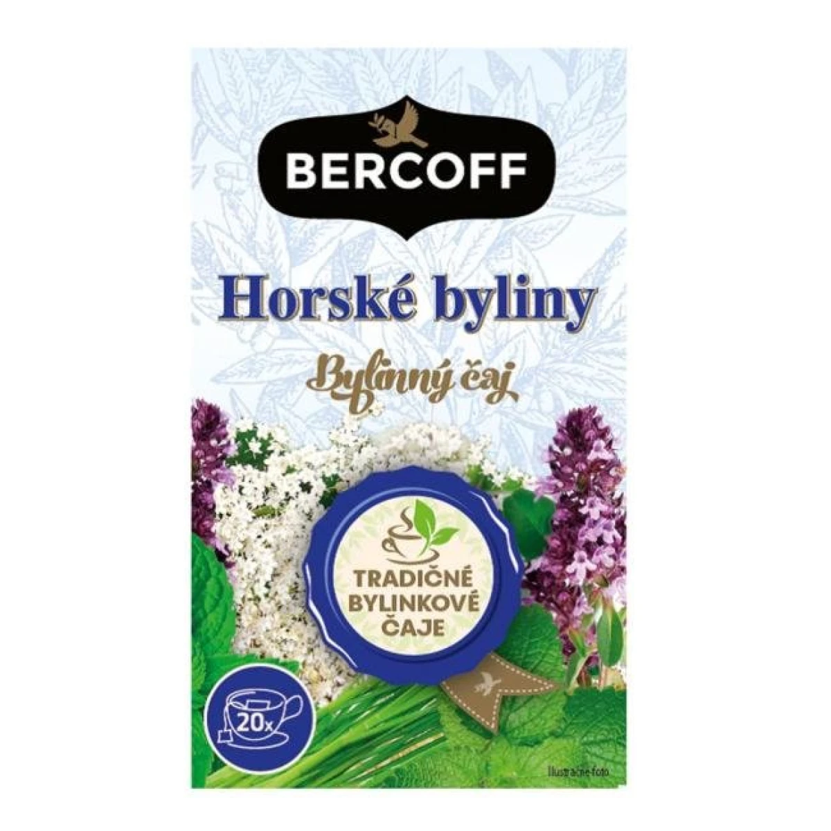 Čaj Bercoff Klember bylinný Horské byliny HB 30 g 
