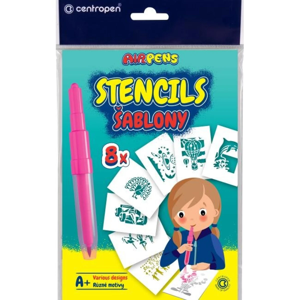 Šablóny na fúkacie fixky typ A+ 