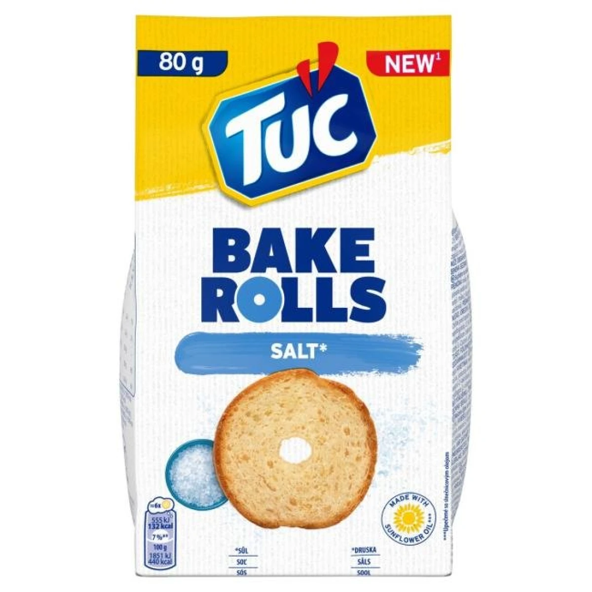 Bake Rolls TUC soľ 80 g 
