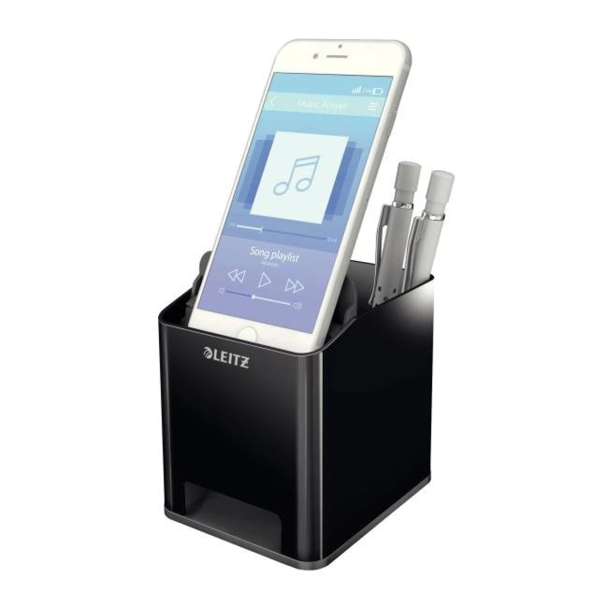 Stojan na perá hudobný Leitz WOW čierny 