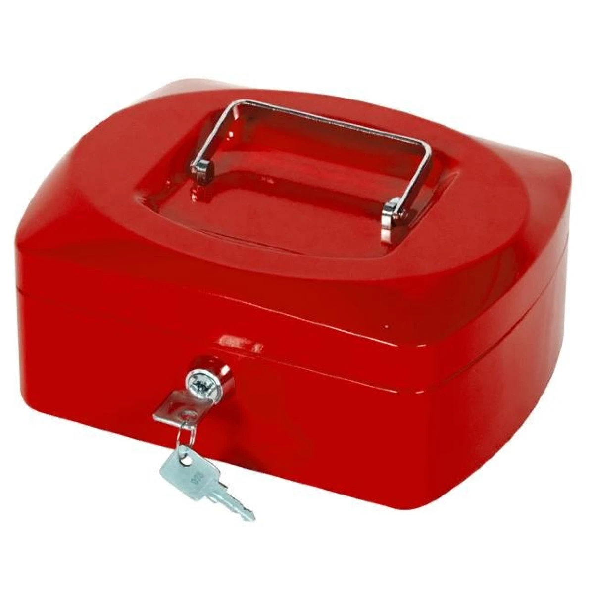 Pokladnička Q-CONNECT 205x85x160mm červená 