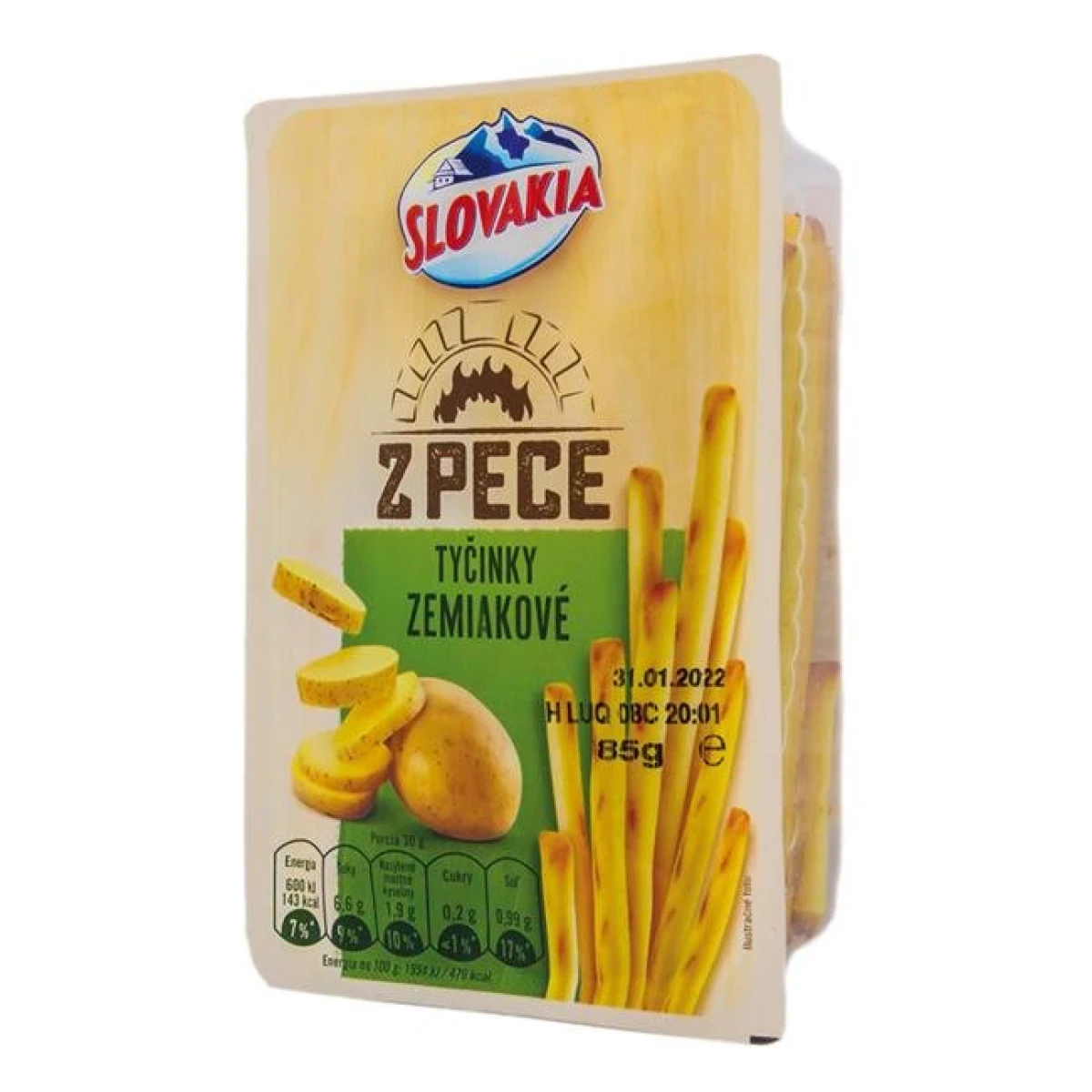 Tyčinky Slovakia zemiakové 80 g 