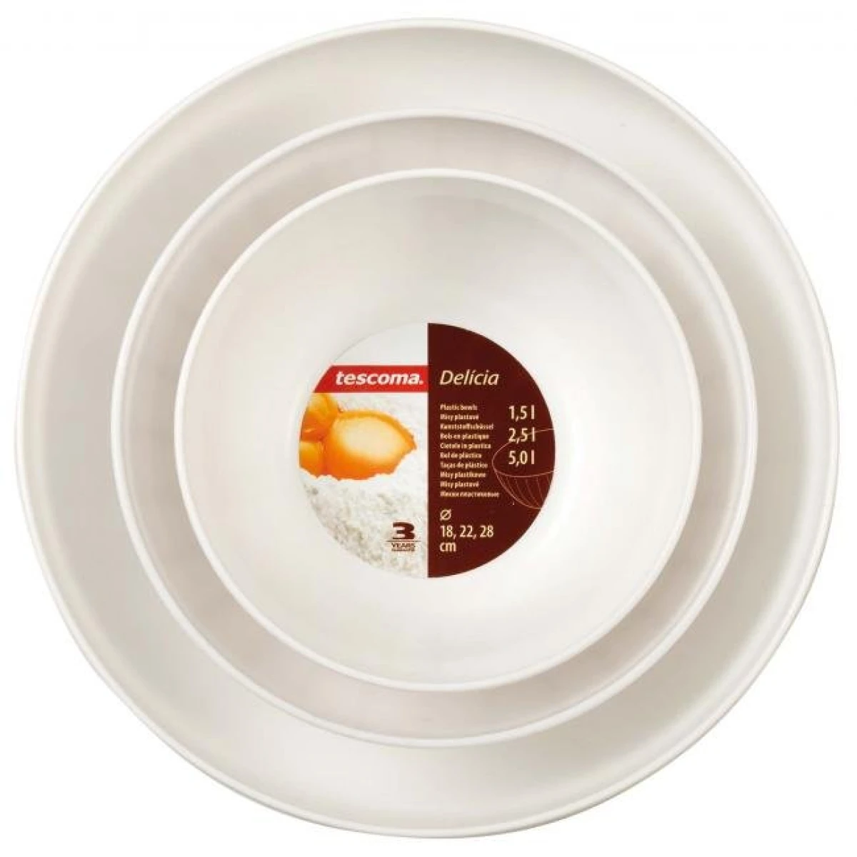 Misy DELÍCIA plastové 3ks 