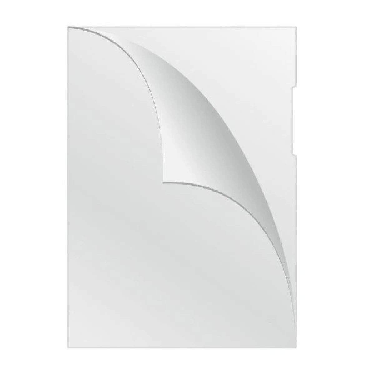 Obal L na dokumenty Q-CONNECT lesklý 160mic 100ks 