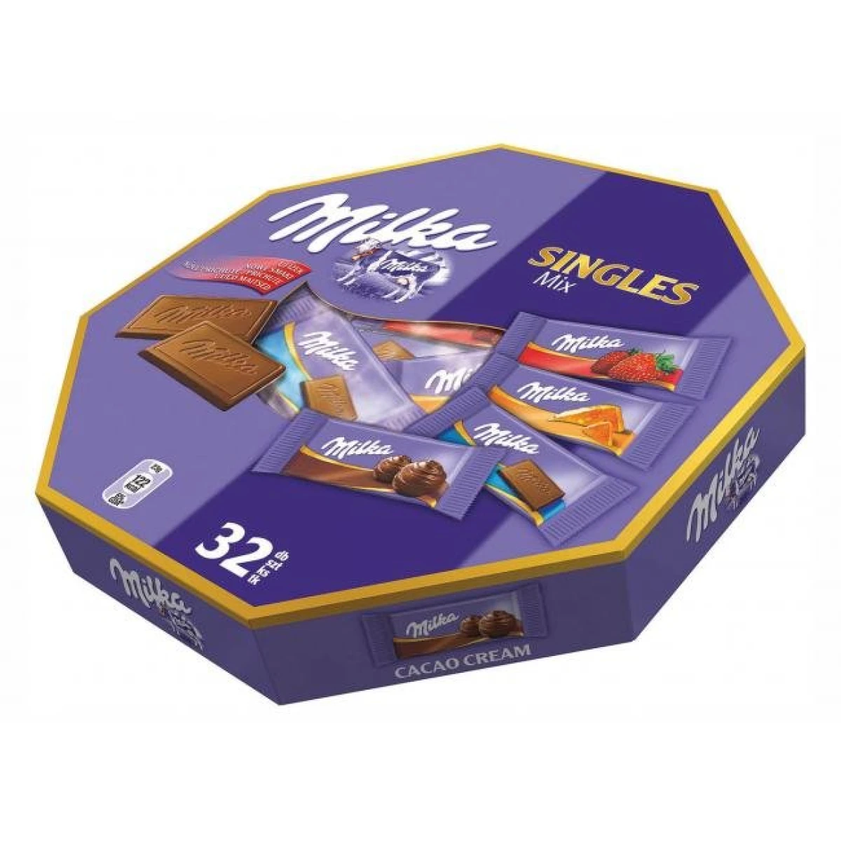 Milka Singles čokoládky MIX 138g 