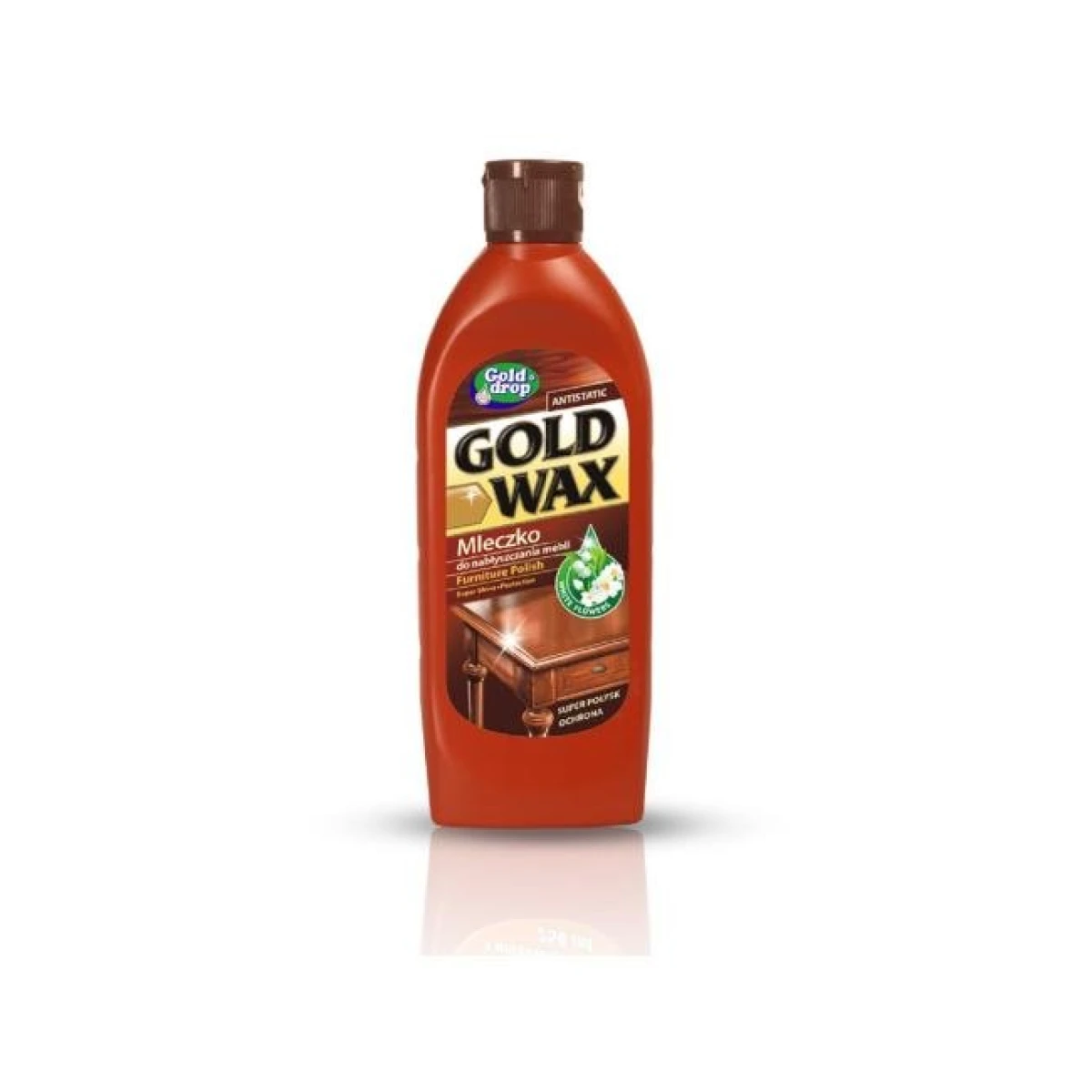 Čistiaca emulzia na nábytok Gold wax 250 ml 